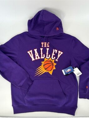 New Era Purple "The Valley" Phoenix Suns Graphic Hoodie
